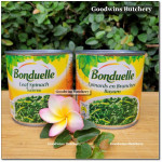 Vegetable Bonduelle France tin SPINACH LEAF 380g